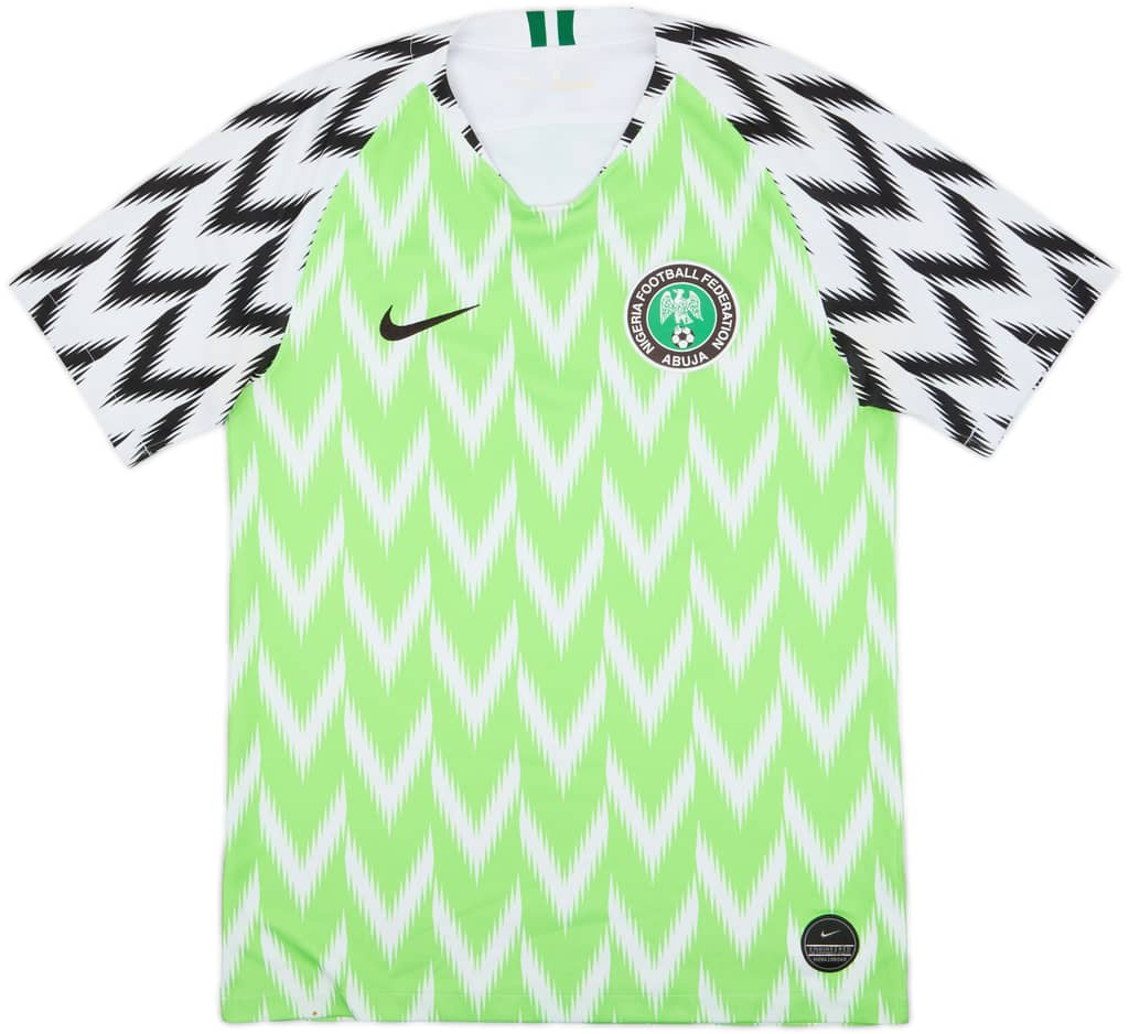 2018-19 Nigeria Home Shirt - 8/10 - (S)