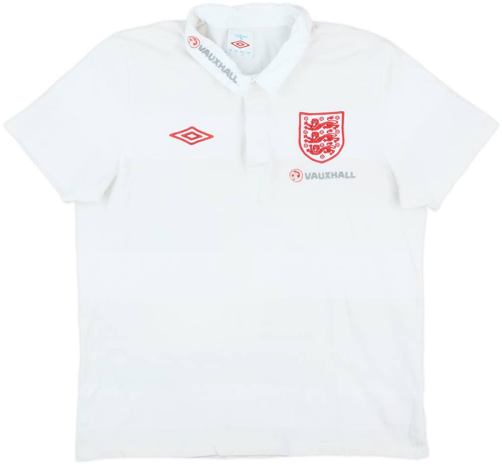 2012-13 England Umbro Polo Shirt - 9/10 - (L)