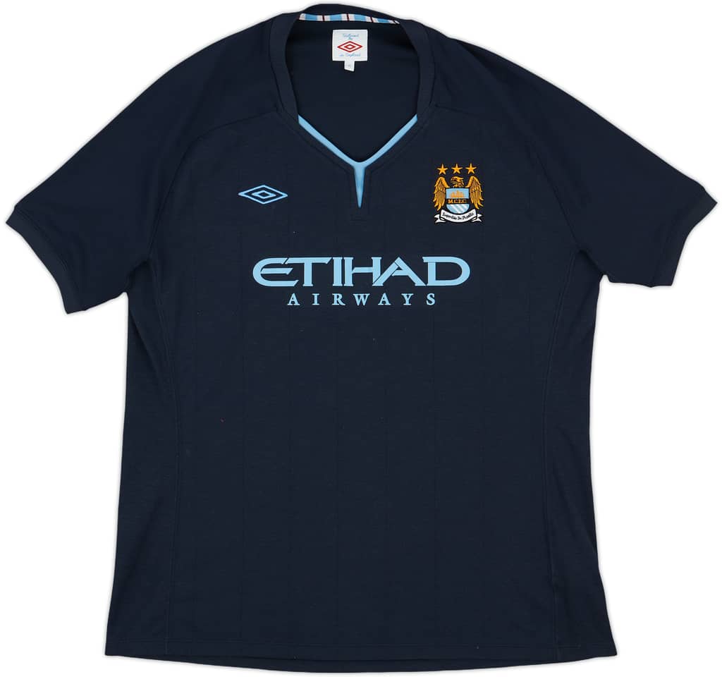 2010-12 Manchester City Away Shirt - 7/10 - (Women's XL)