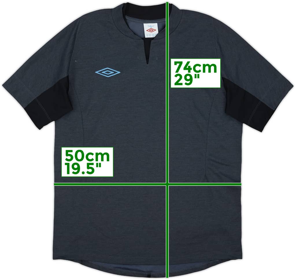 2011-12 Manchester City Umbro Training Shirt - 8/10 - (L)