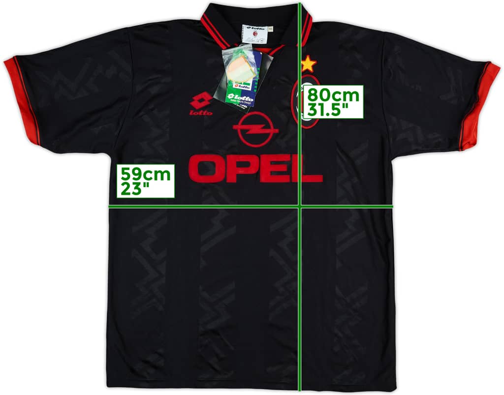 1996-97 AC Milan Third Shirt (XXL)