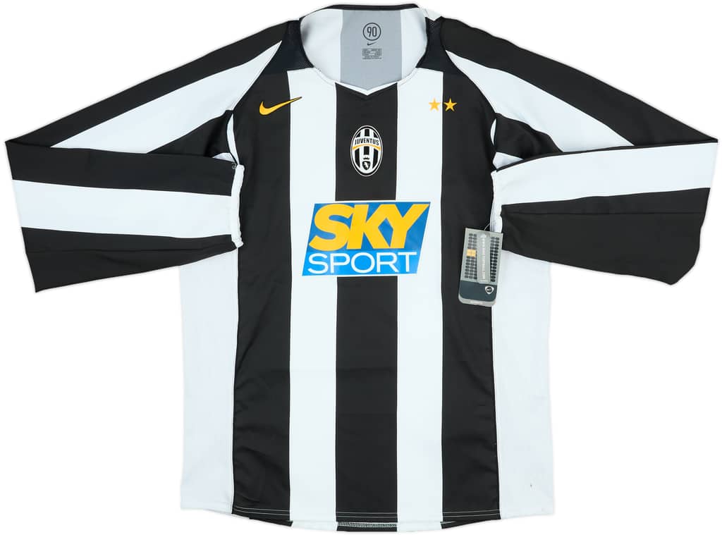 2004-05 Juventus Home L/S Shirt (L)