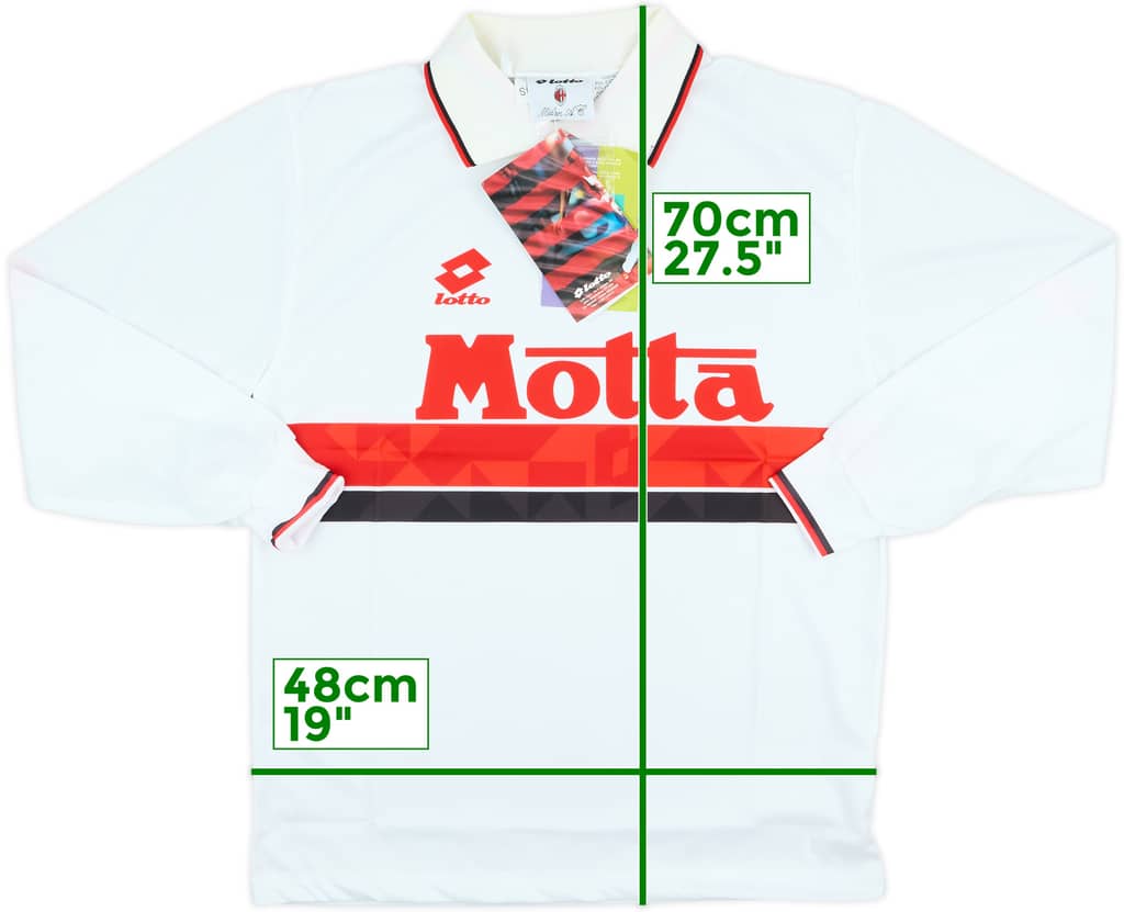 1993-94 AC Milan Away L/S Shirt (S)