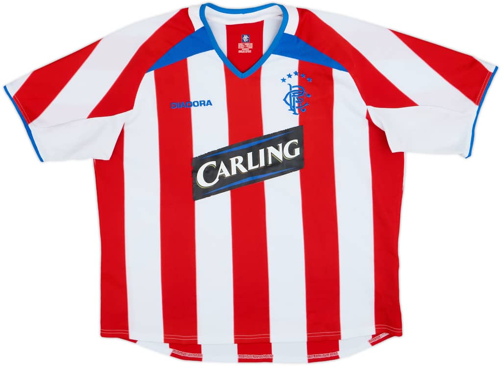 2003-04 Rangers Away Shirt - 5/10 - (L.Boys)