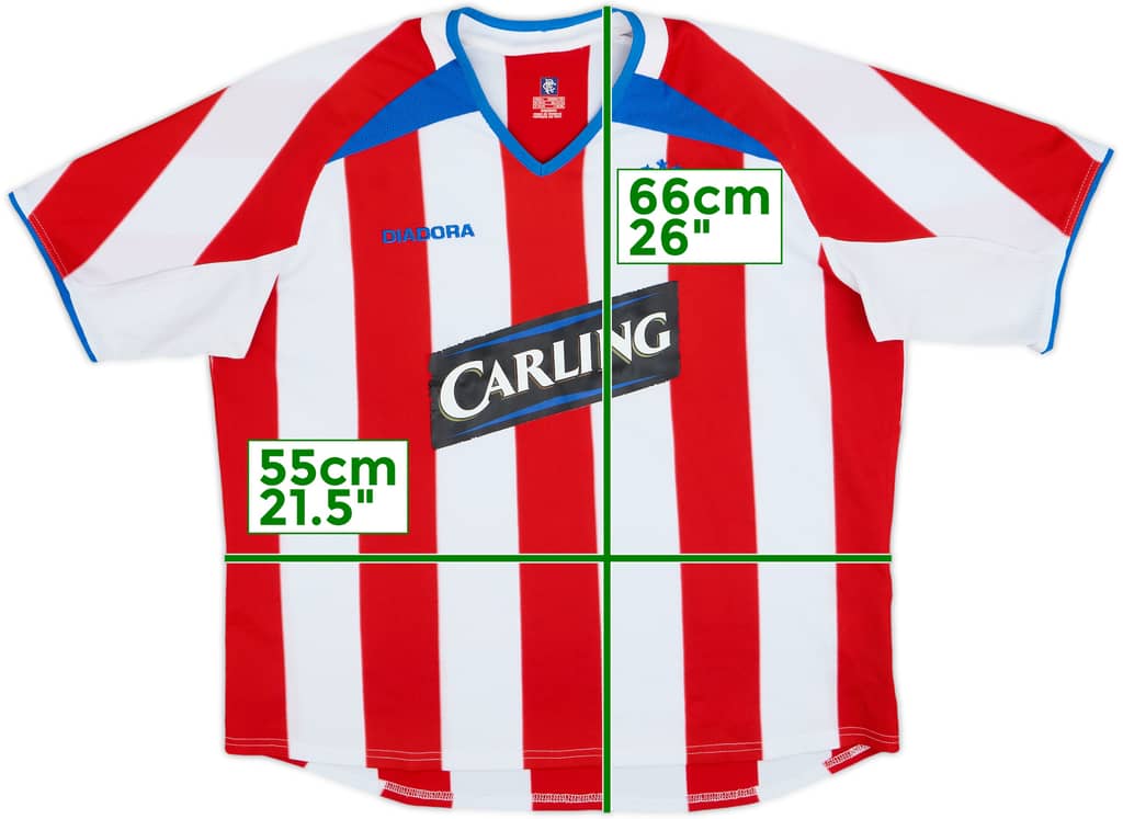 2003-04 Rangers Away Shirt - 5/10 - (L.Boys)
