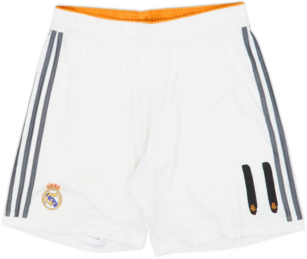 2013-14 Real Madrid Home Shorts #11 - 5/10 - (L)