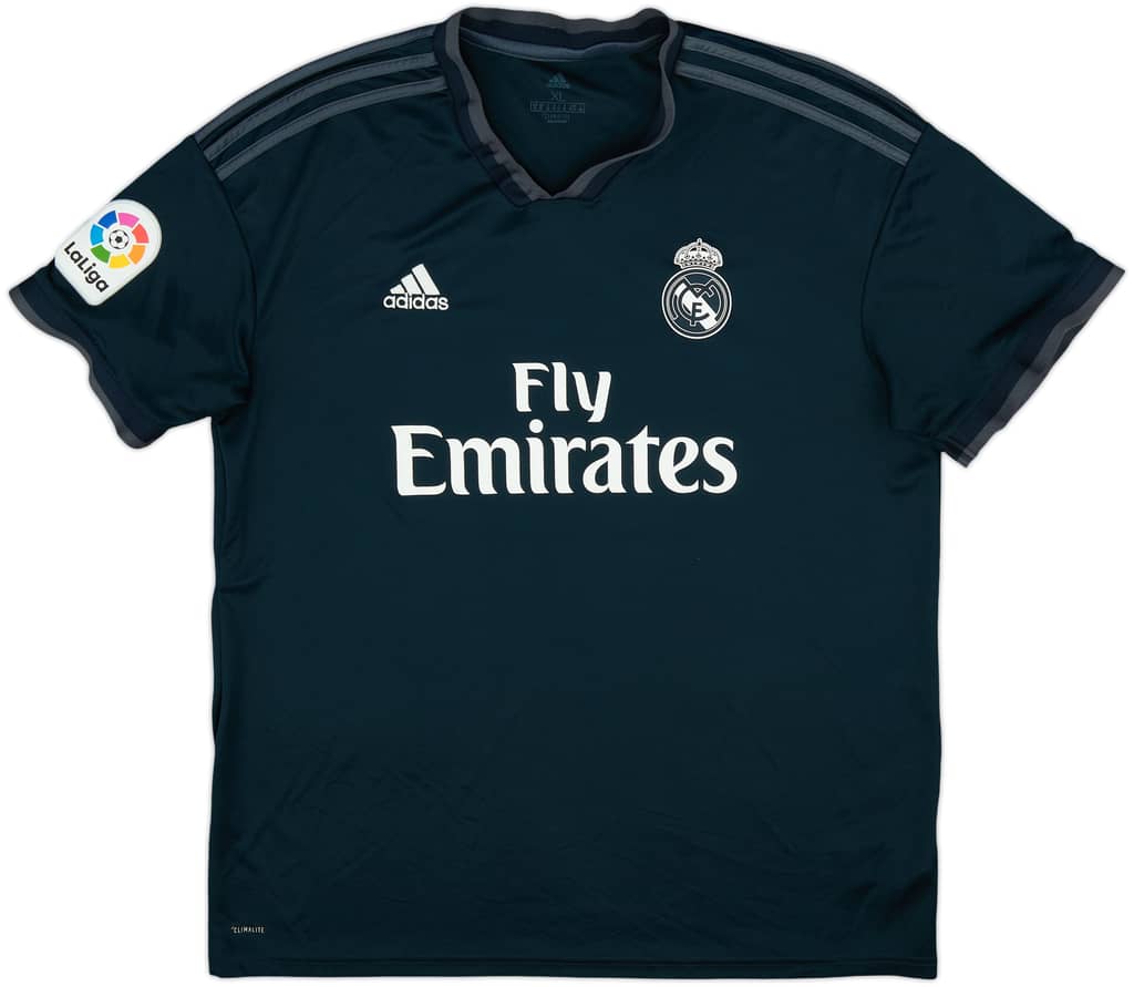 2018-19 Real Madrid Away Shirt - 7/10 - (XL)