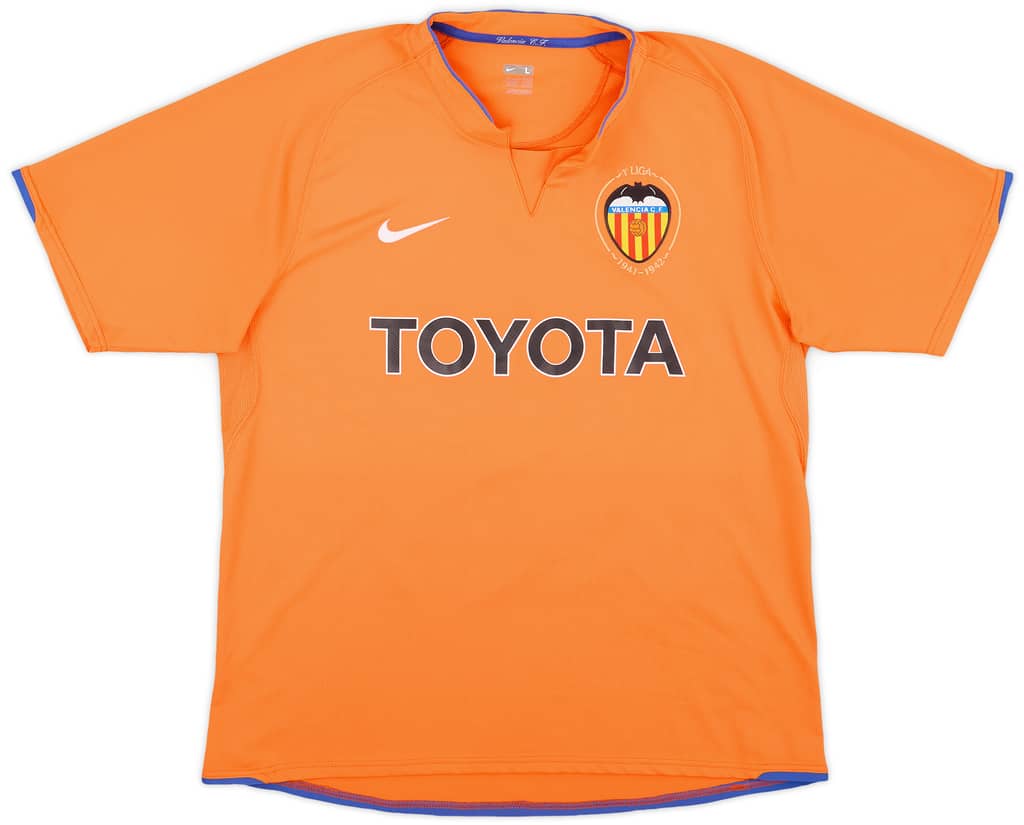 2007-08 Valencia Match Issue Away Shirt #15