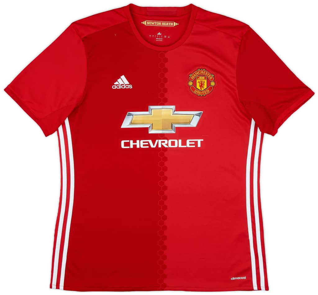 2016-17 Manchester United Home Shirt Ibrahimovic #9 - 6/10 - (S)