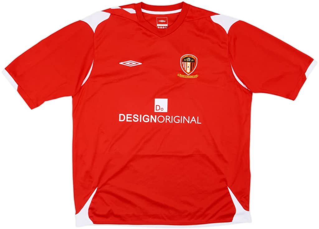 2007-08 Hayes & Yeading Home Shirt - 9/10 - (XXL)