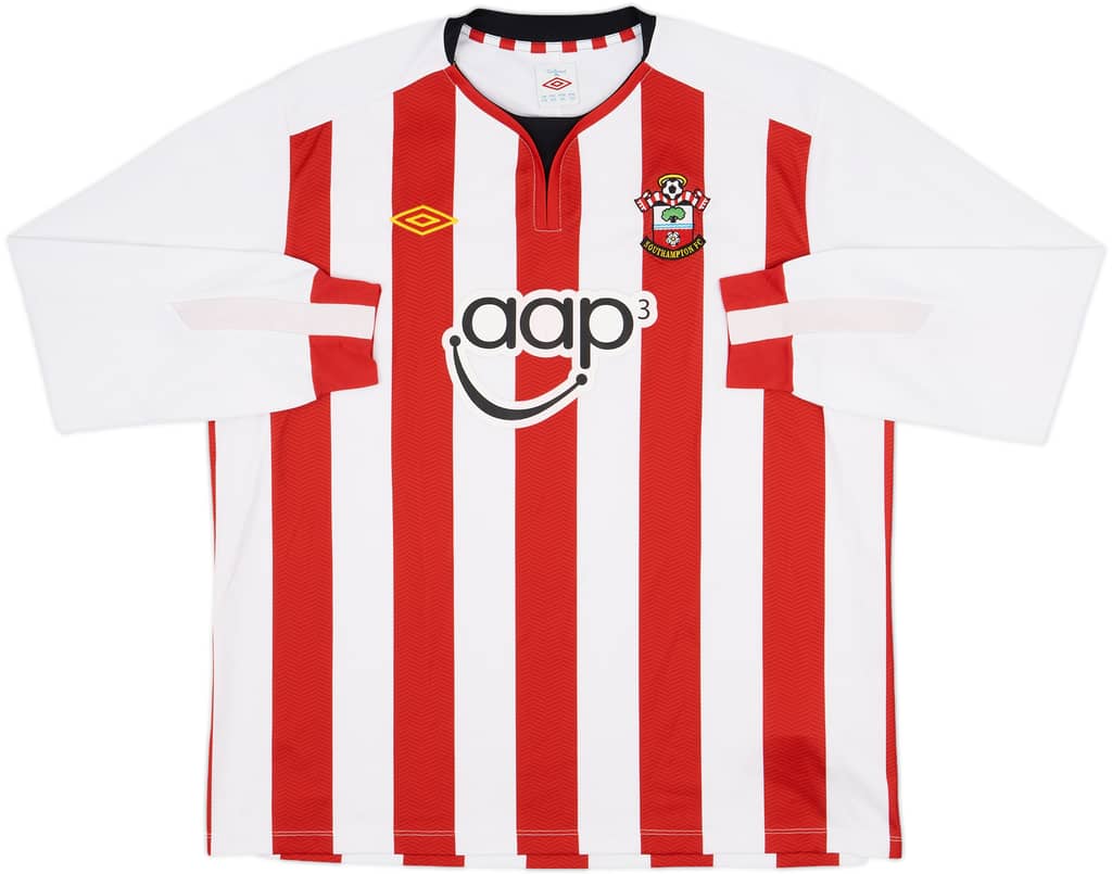 2011-12 Southampton Home L/S Shirt - 7/10 - (XXL)