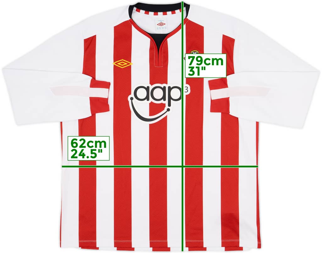 2011-12 Southampton Home L/S Shirt - 7/10 - (XXL)