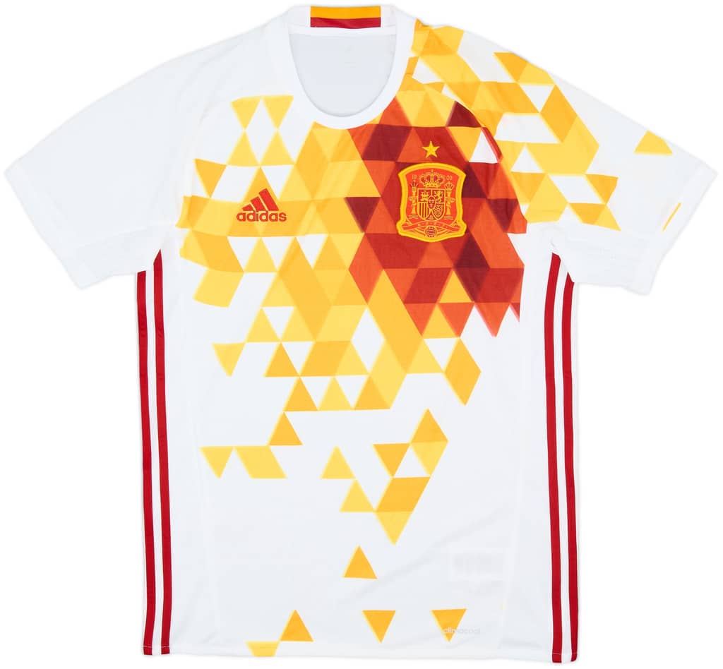 2016-17 Spain Away Shirt - 10/10 - (S)