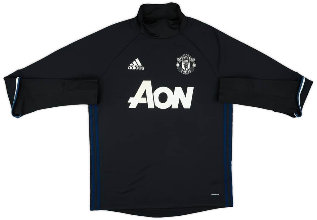 2016-17 Manchester United adidas Sweat Top - 10/10 - (M)