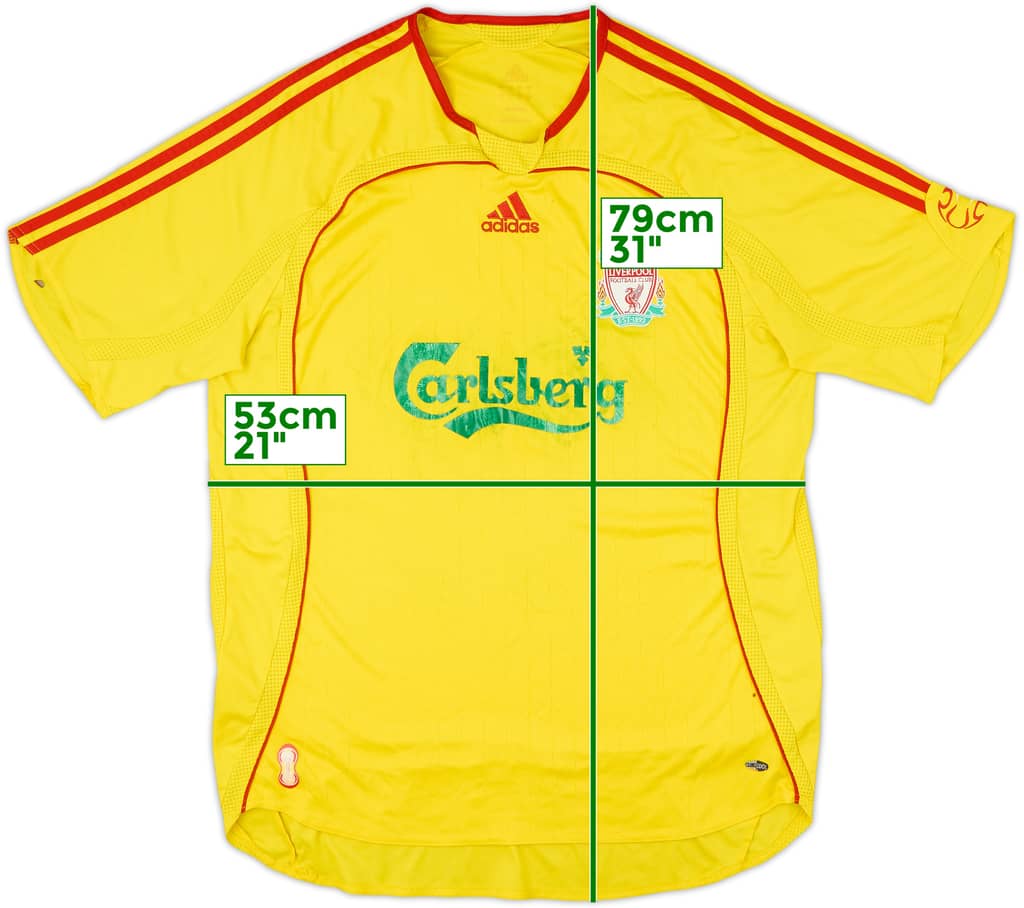 2006-07 Liverpool Away Shirt - 4/10 - (L)
