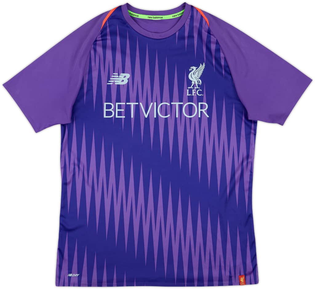 2018-19 Liverpool New Balance Training Shirt - 8/10 - (M)