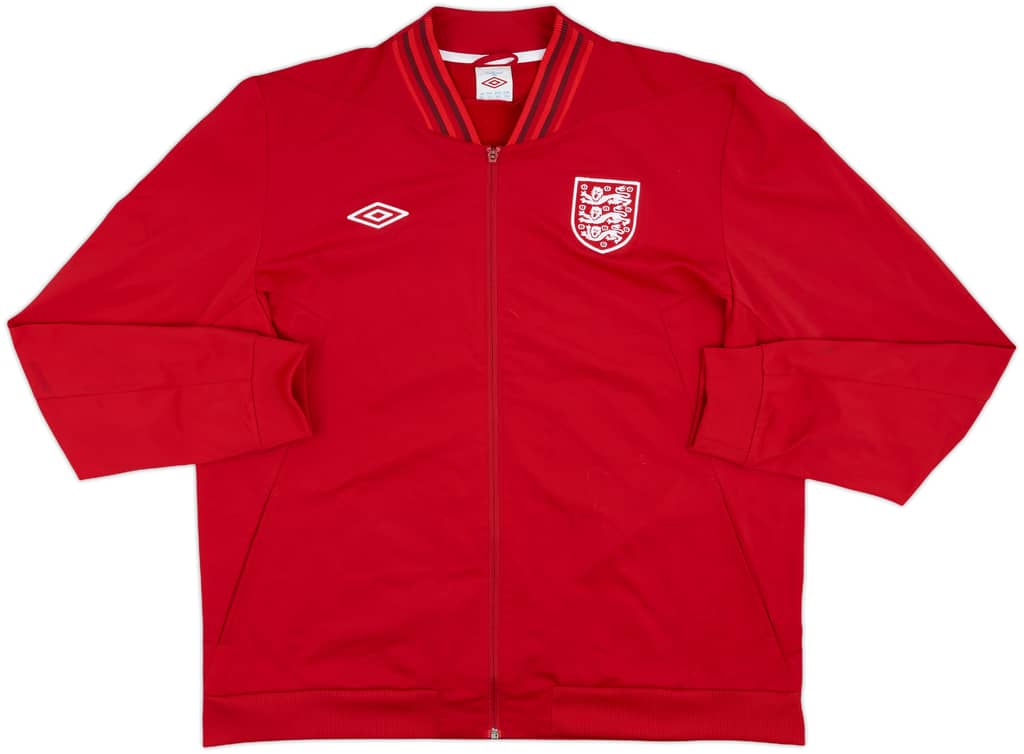 2011-12 England Umbro Track Jacket - 8/10 - (XXL)