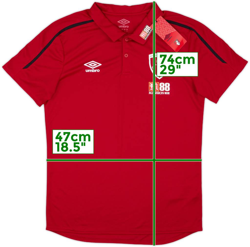 2019-20 Bournemouth Umbro Polo Shirt (M)