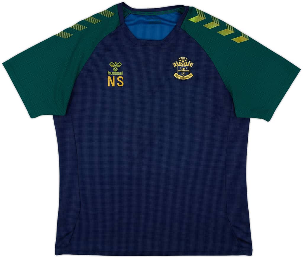 2023-24 Southampton Staff Issue Hummel Training Shirt NS - 5/10 - (L)