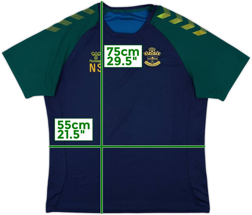 2023-24 Southampton Staff Issue Hummel Training Shirt NS - 5/10 - (L)