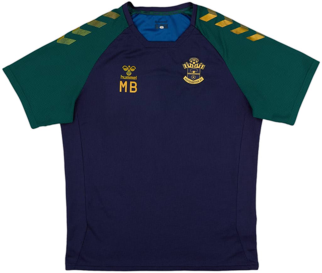 2021-22 Southampton Staff Issue Hummel Training Shirt MB - 7/10 - (L)