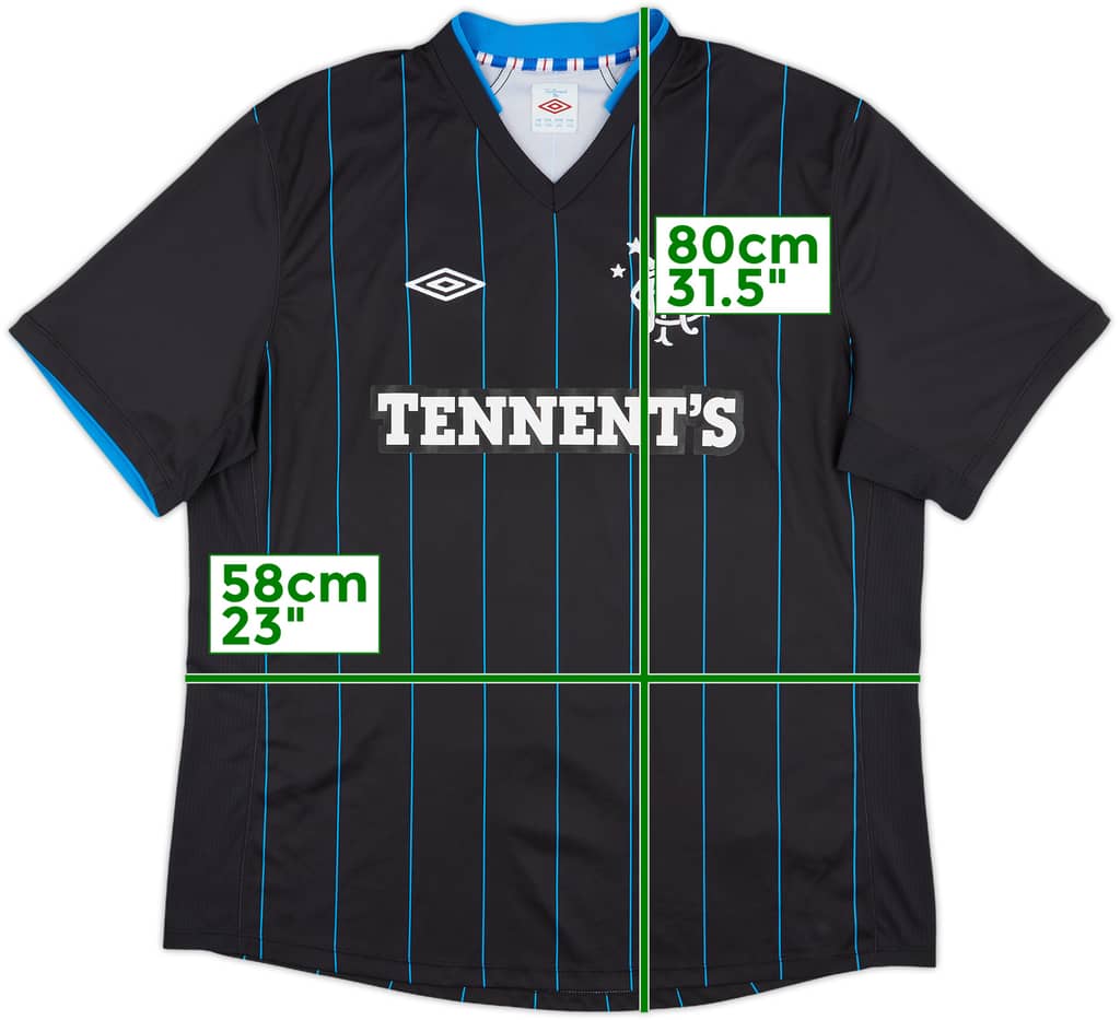2012-13 Rangers Third Shirt - 10/10 - (XXL)