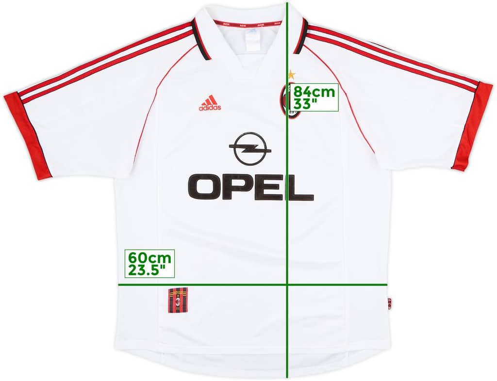 1998-99 AC Milan Away Shirt - 9/10 - (XL)
