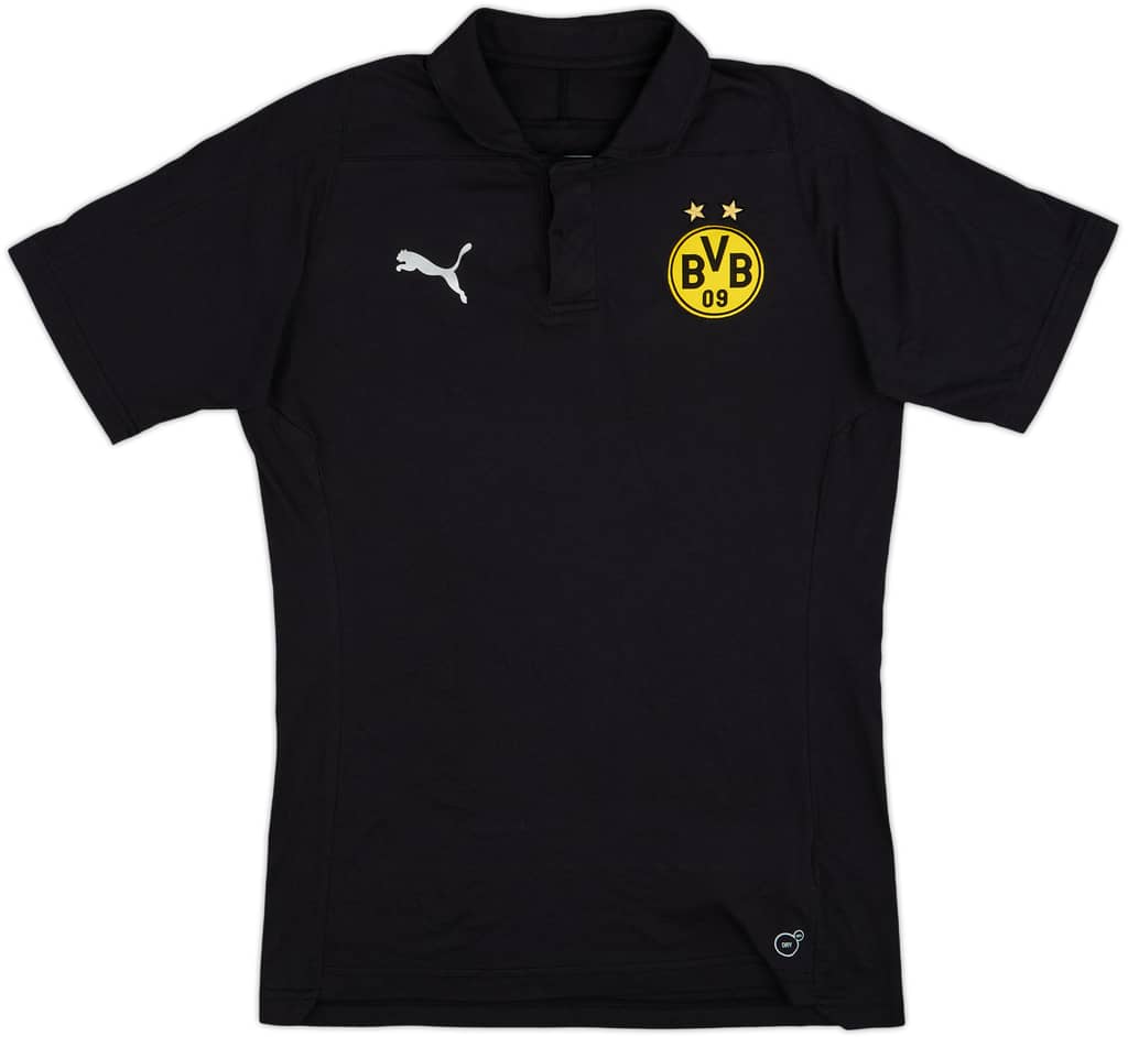2018-19 Borussia Dortmund Puma Polo Shirt - 9/10 - (M)