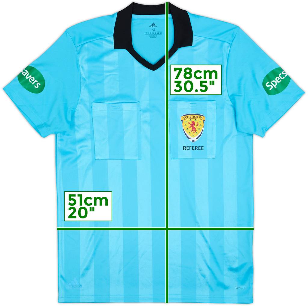 2018-19 Scottish adidas Referee Shirt - 9/10 - (M)