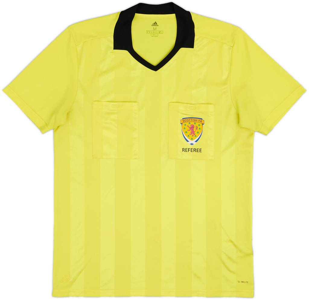 2018-19 Scottish adidas Referee Shirt - 9/10 - (M)