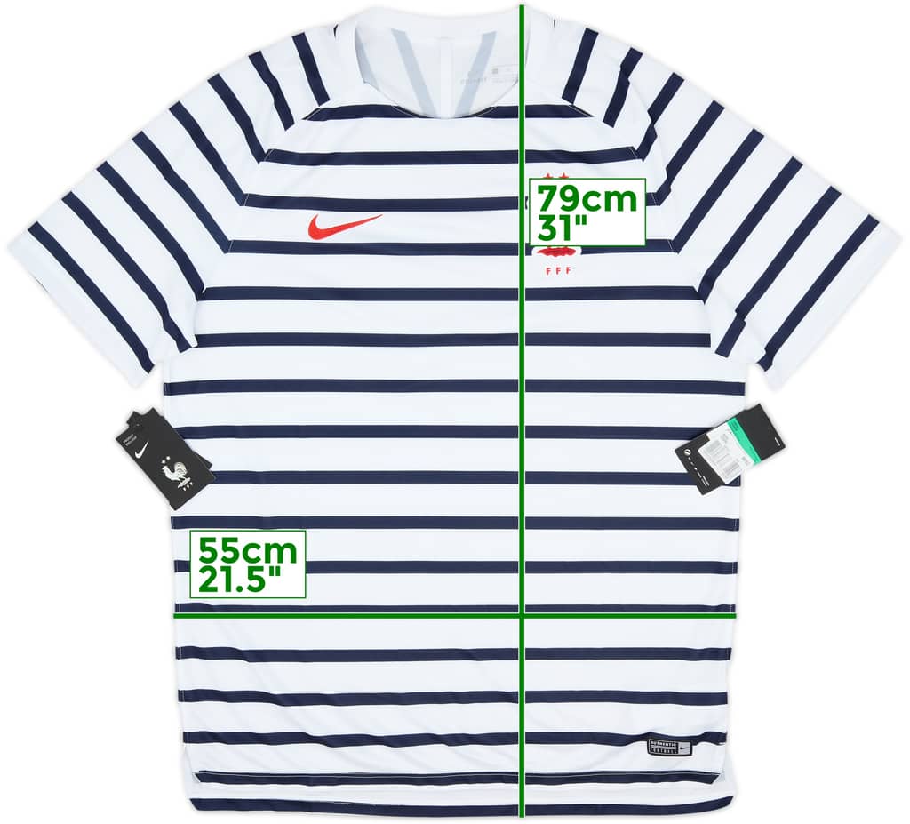 2018-19 France Nike Training Shirt (XL)