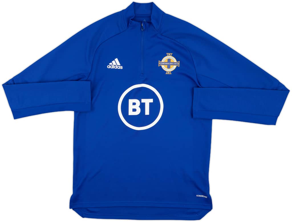 2020-21 Northern Ireland adidas 1/4 Zip Track Top - 10/10 - (M)
