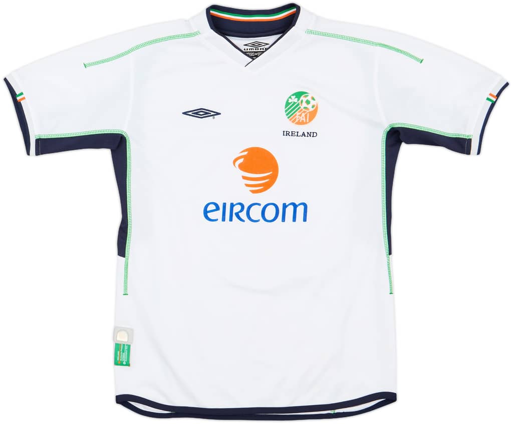 2002-03 Ireland Away Shirt - 9/10 - (L.Boys)