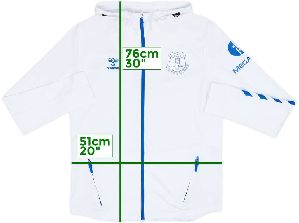 2022-23 Everton Hummel Track Jacket - 8/10 - (M)