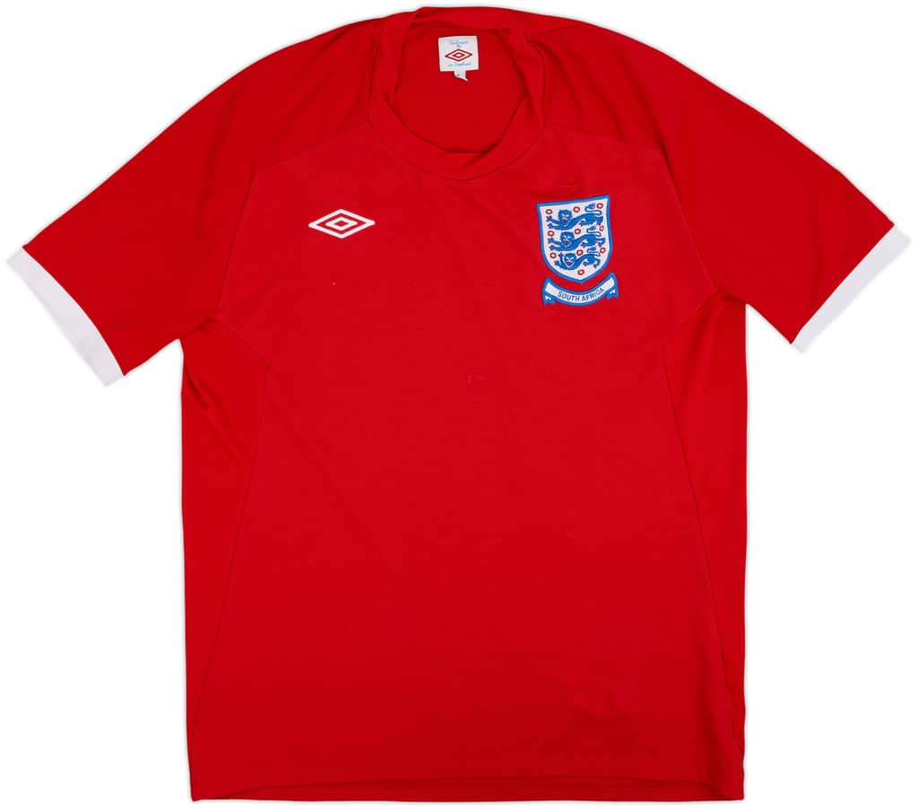 2010-11 England 'South Africa' Away Shirt - 6/10 - (XL)