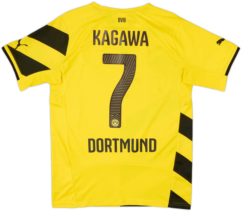 2014-15 Borussia Dortmund Maillot domicile Kagawa #7