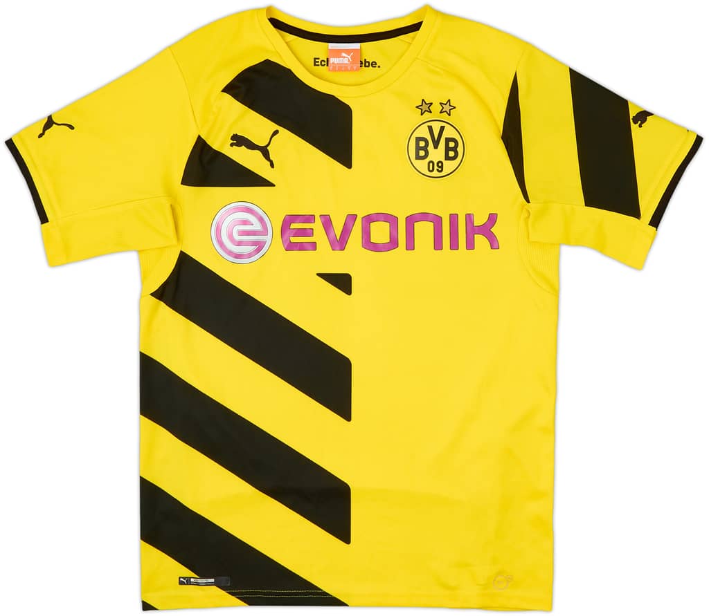 2014-15 Borussia Dortmund Maillot domicile Kagawa #7