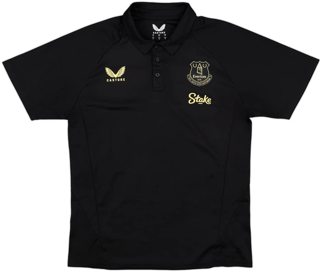 2024-25 Everton Castore Polo Shirt - 9/10 - (M)
