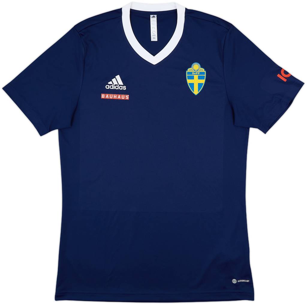 2021-22 Sweden adidas Training Shirt - 9/10 - (L)
