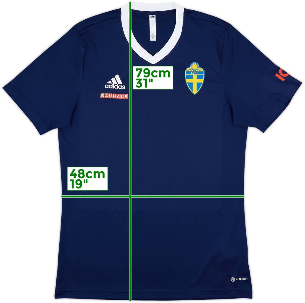 2021-22 Sweden adidas Training Shirt - 9/10 - (L)