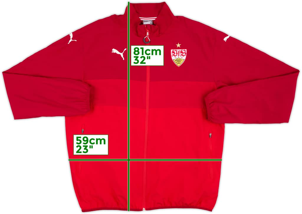 2016-17 Stuttgart Puma Track Jacket - 10/10 - (XL)