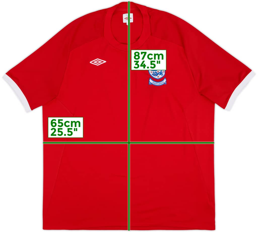 2010-11 England 'South Africa' Away Shirt - 8/10 - (3XL)
