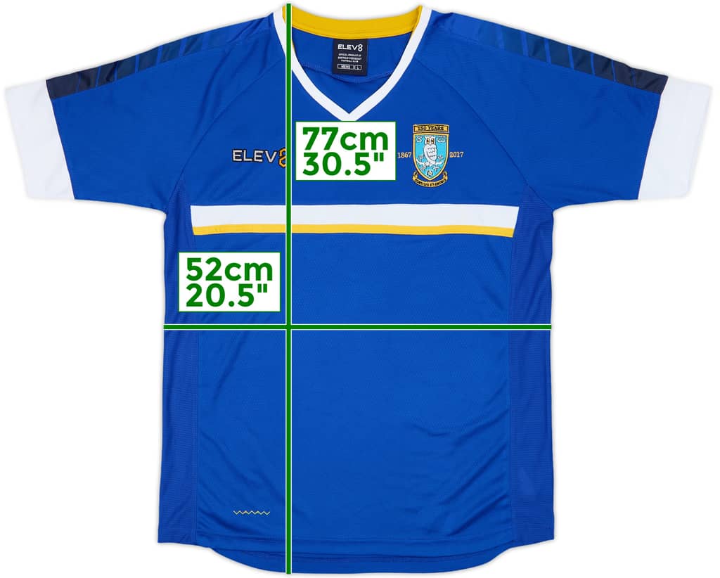 2017-18 Sheffield Wednesday Eleve8 Training Shirt - 9/10 - (L)