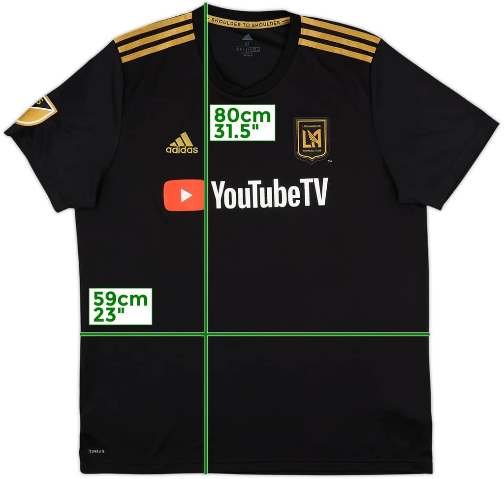 2018 LA FC Home Shirt - 9/10 - (XL)
