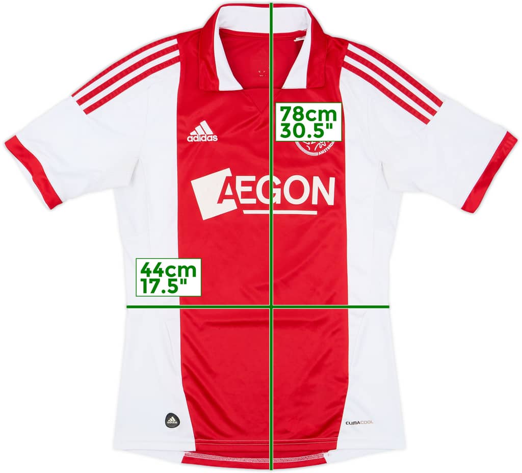2011-12 Ajax Home Shirt - 7/10 - (M)