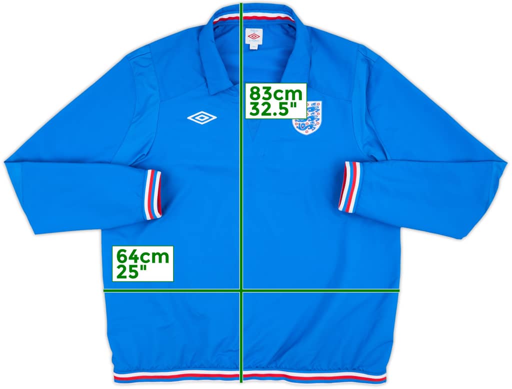 2012-13 England Umbro Drill Top - 10/10 - (XXL)