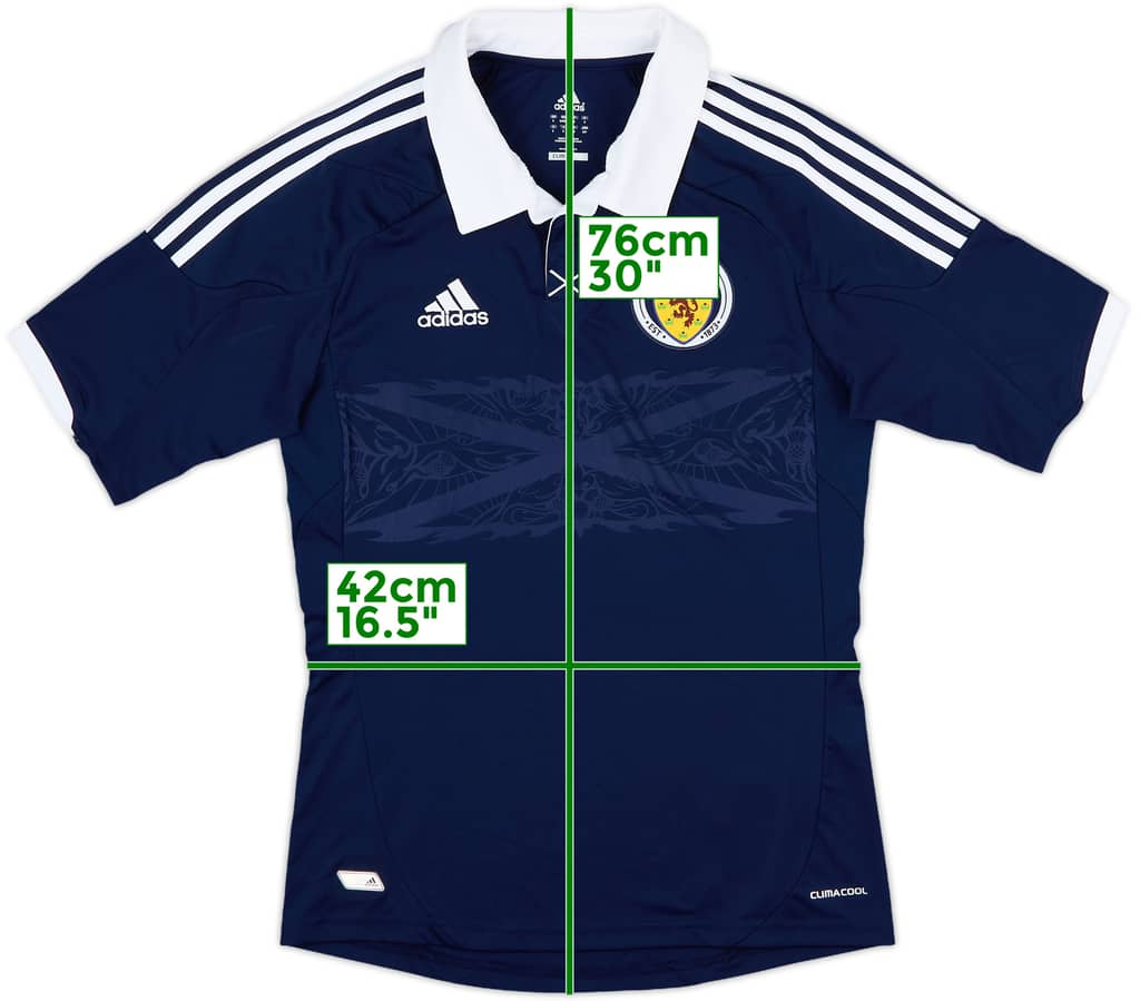 2011-13 Scotland Home Shirt - 8/10 - (S)