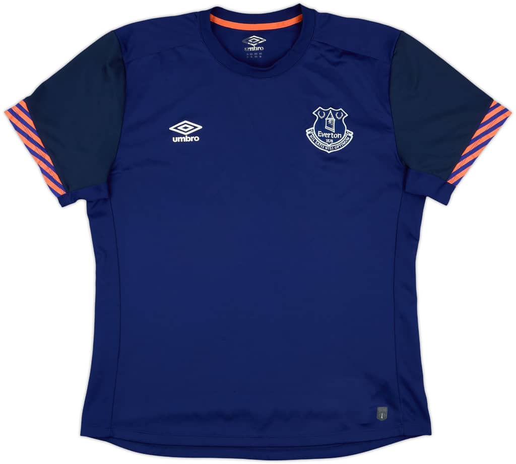 2017-18 Everton Umbro Training Shirt - 8/10 - (XL)