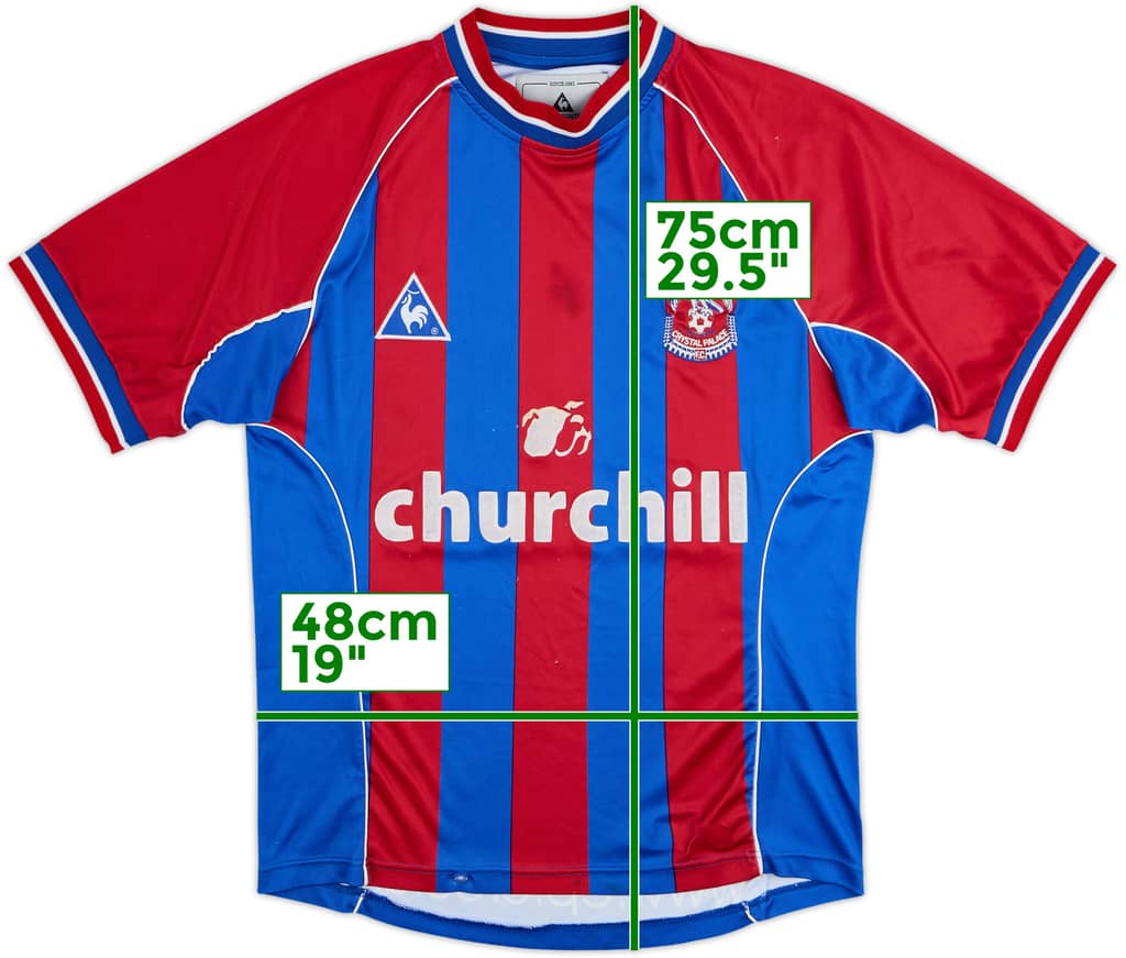 2001-02 Crystal Palace Home Shirt - 5/10 - (S)