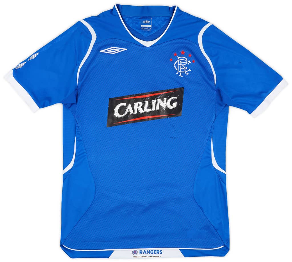 2008-09 Rangers Home Shirt - 5/10 - (S)